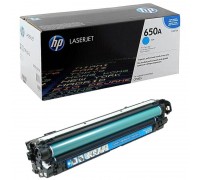 Картридж HP Color LaserJet Enterprise CP5520 / CP5525 / M750 голубой оригинальный